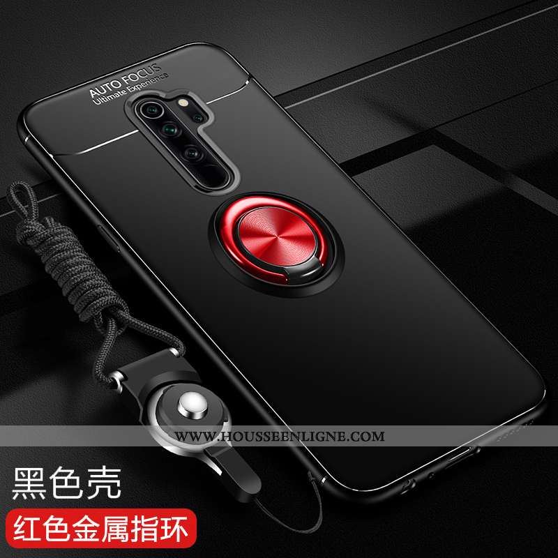 Étui Xiaomi Redmi Note 8 Pro Fluide Doux Silicone Protection Rouge Téléphone Portable Coque Bleu