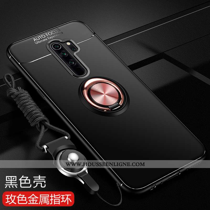 Étui Xiaomi Redmi Note 8 Pro Fluide Doux Silicone Protection Rouge Téléphone Portable Coque Bleu