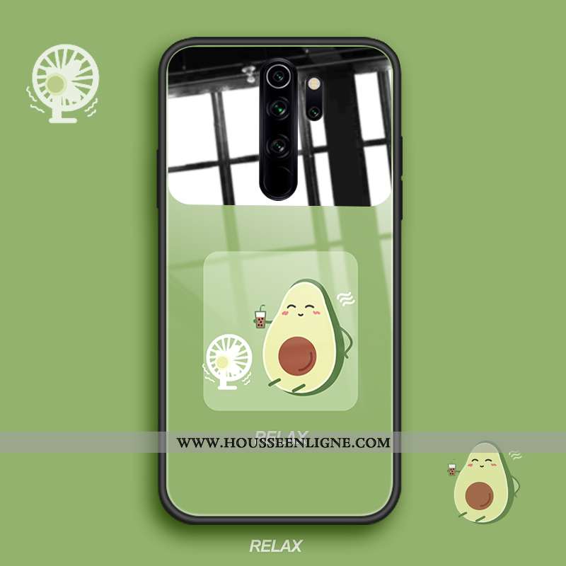 Étui Xiaomi Redmi Note 8 Pro Personnalité Créatif Maquillage Coque Incassable Rouge Fluide Doux Rose