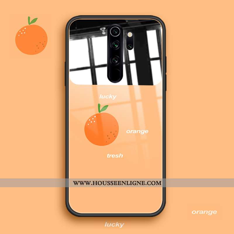 Étui Xiaomi Redmi Note 8 Pro Personnalité Créatif Maquillage Coque Incassable Rouge Fluide Doux Rose