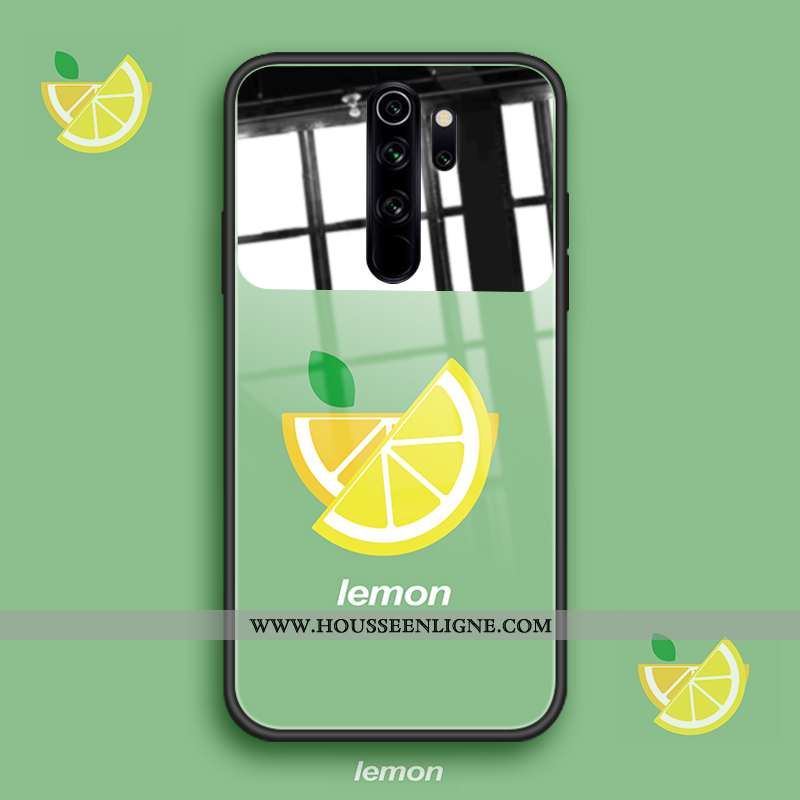 Étui Xiaomi Redmi Note 8 Pro Personnalité Créatif Maquillage Coque Incassable Rouge Fluide Doux Rose
