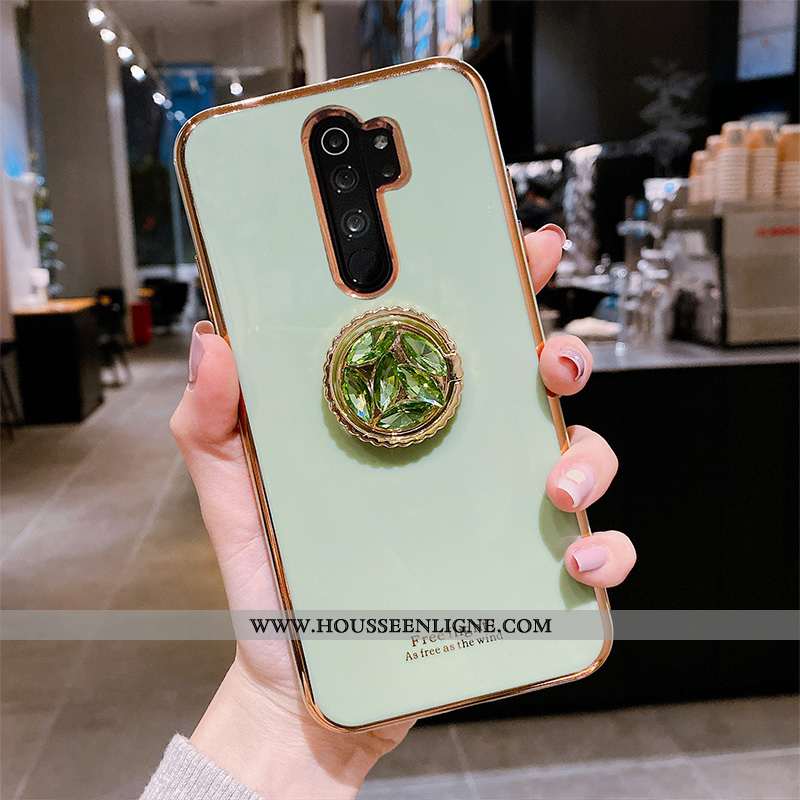 Étui Xiaomi Redmi Note 8 Pro Silicone Tendance Bovins Tout Compris Incassable Gris Net Rouge Verte