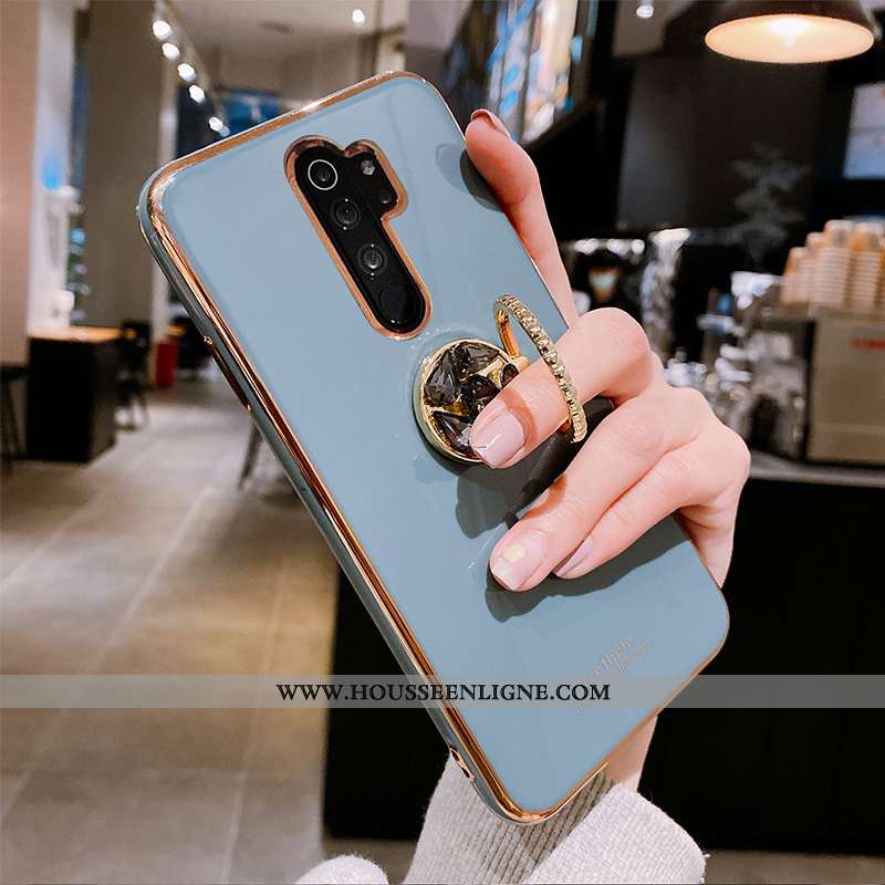 Étui Xiaomi Redmi Note 8 Pro Silicone Tendance Bovins Tout Compris Incassable Gris Net Rouge Verte