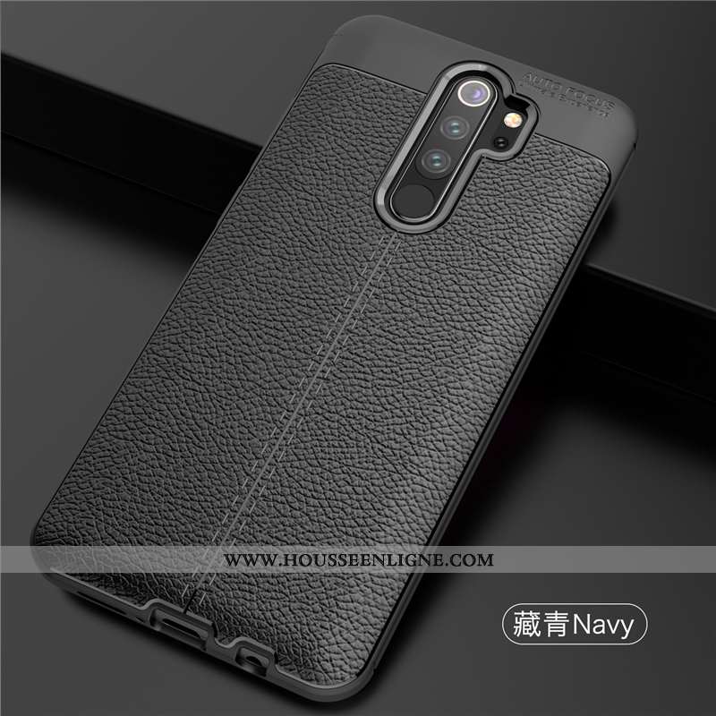 Étui Xiaomi Redmi Note 8 Pro Tendance Légère Cuir Petit Silicone Protection Coque Rouge
