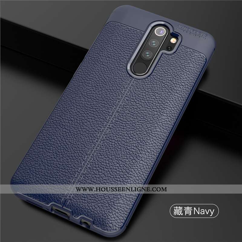 Étui Xiaomi Redmi Note 8 Pro Tendance Légère Cuir Petit Silicone Protection Coque Rouge