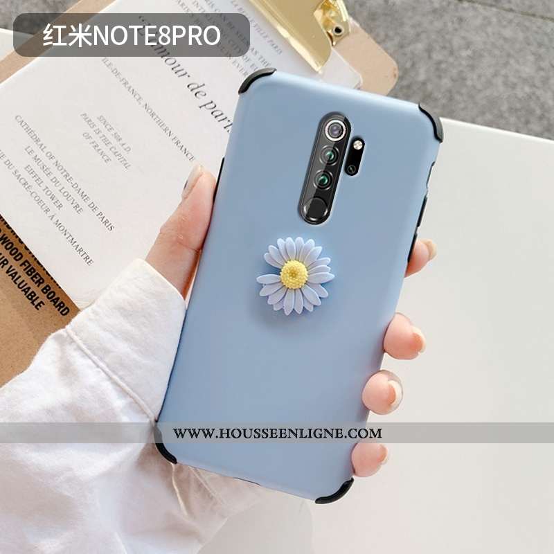 Étui Xiaomi Redmi Note 8 Pro Ultra Légère Incassable Vert Coque Délavé En Daim Verte