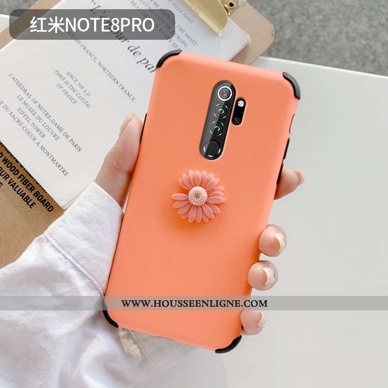 Étui Xiaomi Redmi Note 8 Pro Ultra Légère Incassable Vert Coque Délavé En Daim Verte