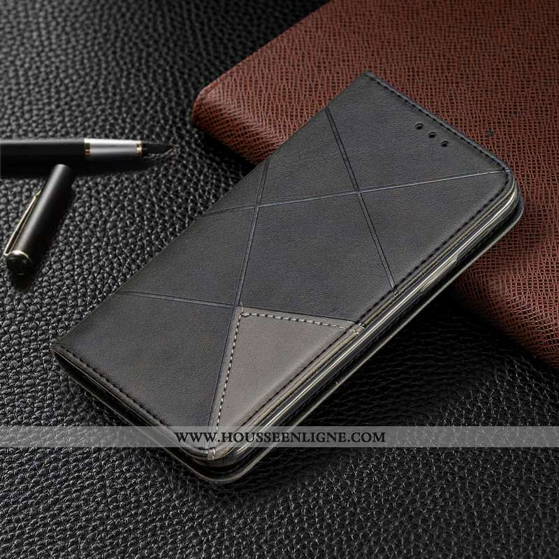 Étui Xiaomi Redmi Note 8t Cuir Protection Vert Housse Téléphone Portable Portefeuille Petit Verte