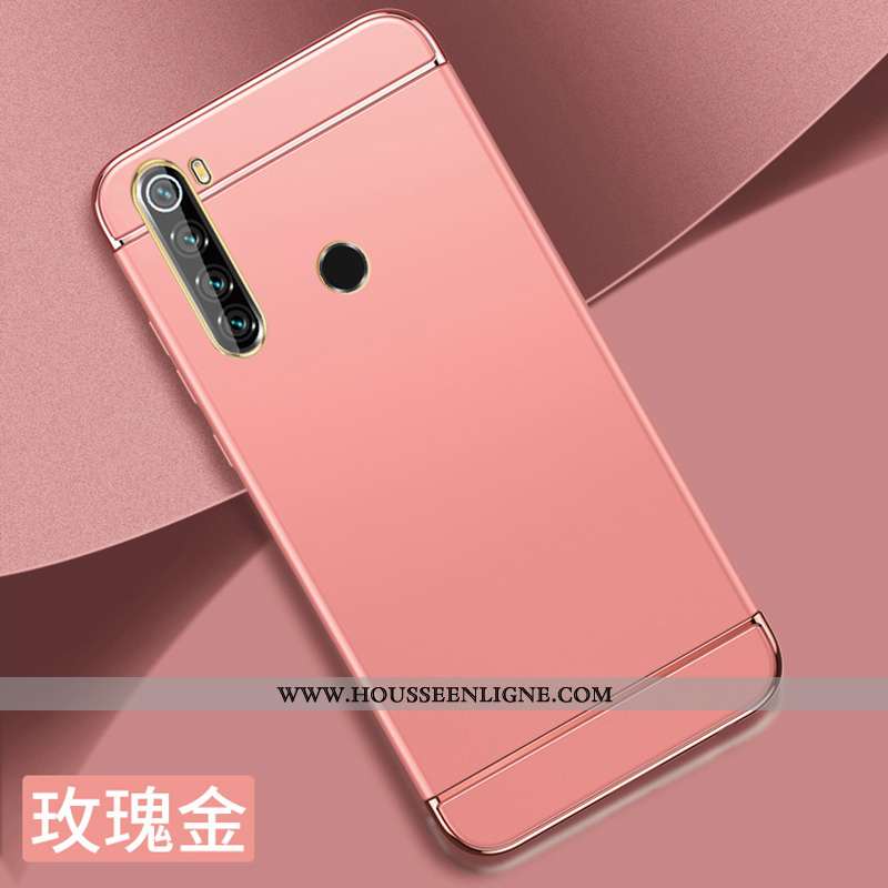 Étui Xiaomi Redmi Note 8t Délavé En Daim Personnalité Vert Protection Légère Difficile Épissure Vert