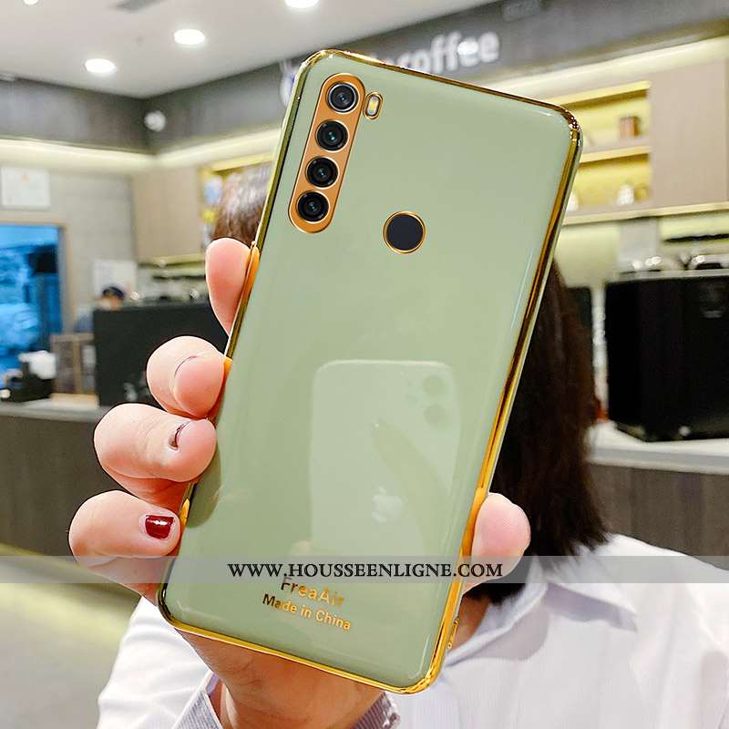 Étui Xiaomi Redmi Note 8t Fluide Doux Silicone Coque Rouge Personnalité Protection Gris Rose