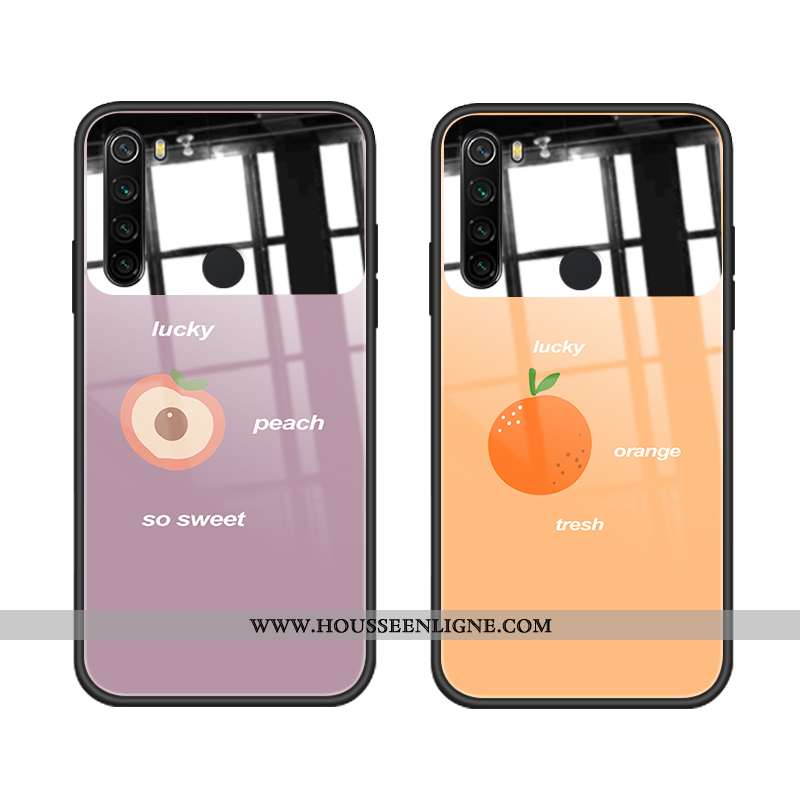 Étui Xiaomi Redmi Note 8t Fluide Doux Silicone Incassable Téléphone Portable Maquillage Petit Net Ro