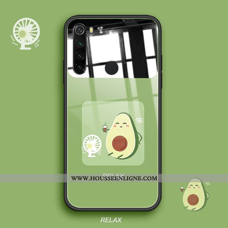 Étui Xiaomi Redmi Note 8t Fluide Doux Silicone Incassable Téléphone Portable Maquillage Petit Net Ro
