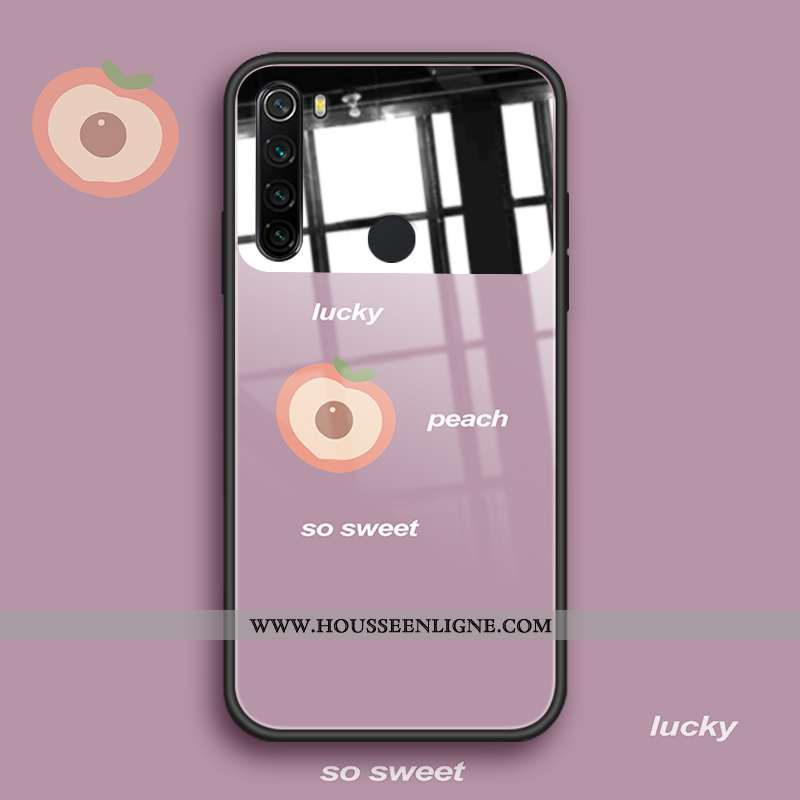Étui Xiaomi Redmi Note 8t Fluide Doux Silicone Incassable Téléphone Portable Maquillage Petit Net Ro