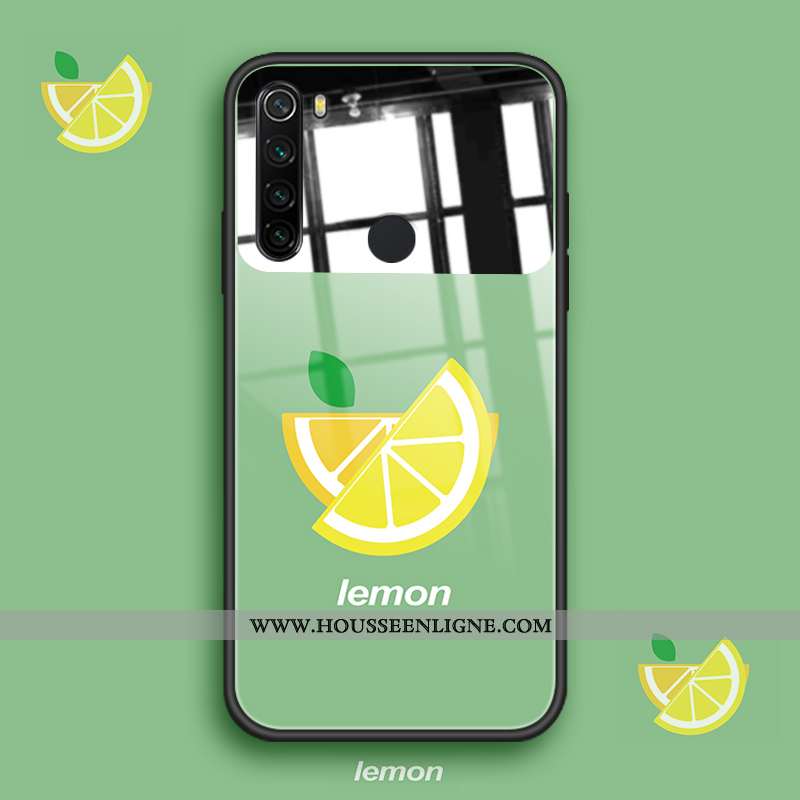 Étui Xiaomi Redmi Note 8t Fluide Doux Silicone Incassable Téléphone Portable Maquillage Petit Net Ro