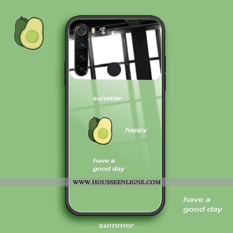 Étui Xiaomi Redmi Note 8t Fluide Doux Silicone Incassable Téléphone Portable Maquillage Petit Net Ro