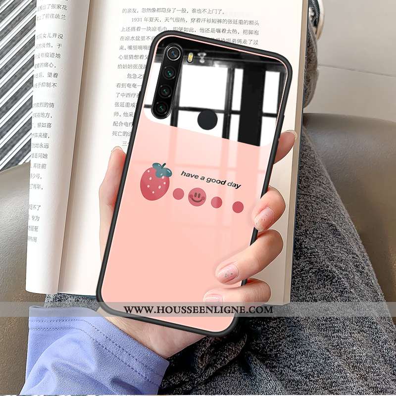 Étui Xiaomi Redmi Note 8t Fluide Doux Silicone Incassable Téléphone Portable Maquillage Petit Net Ro