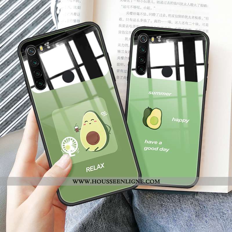 Étui Xiaomi Redmi Note 8t Fluide Doux Silicone Incassable Téléphone Portable Maquillage Petit Net Ro