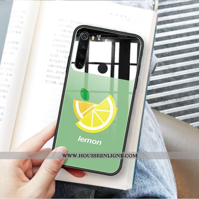 Étui Xiaomi Redmi Note 8t Fluide Doux Silicone Incassable Téléphone Portable Maquillage Petit Net Ro