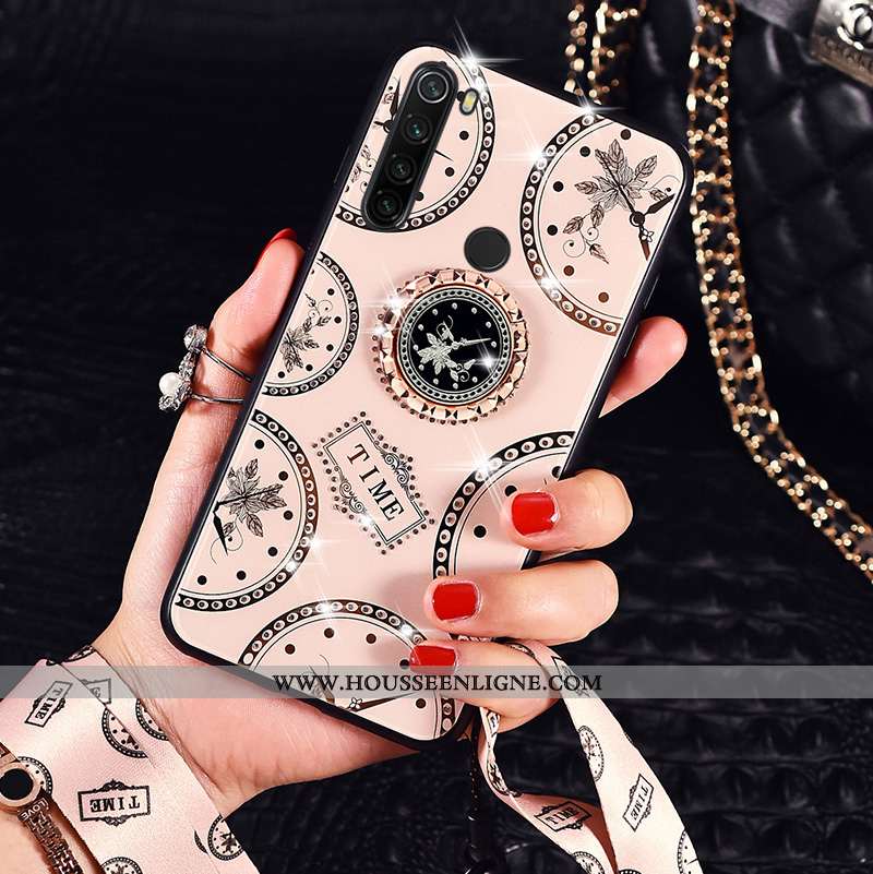 Étui Xiaomi Redmi Note 8t Protection Verre Rouge Difficile Petit Tout Compris Blanc Blanche
