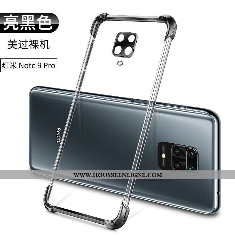 Étui Xiaomi Redmi Note 9 Pro Ballon Incassable Or Coque Tout Compris Téléphone Portable Petit Doré