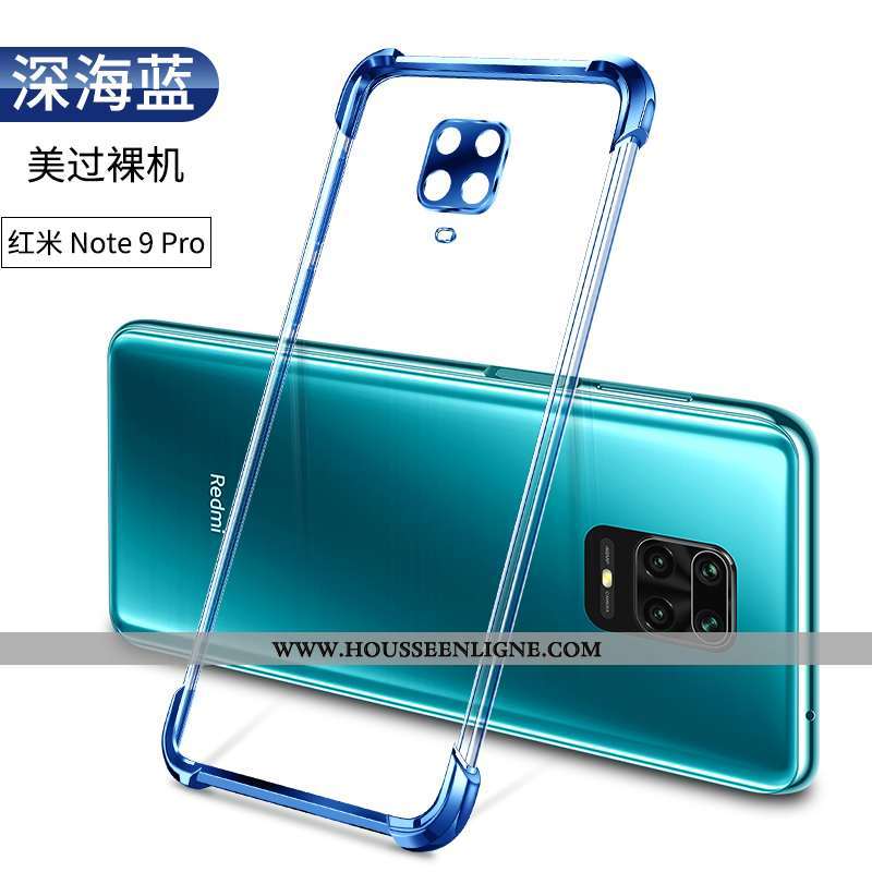 Étui Xiaomi Redmi Note 9 Pro Ballon Incassable Or Coque Tout Compris Téléphone Portable Petit Doré
