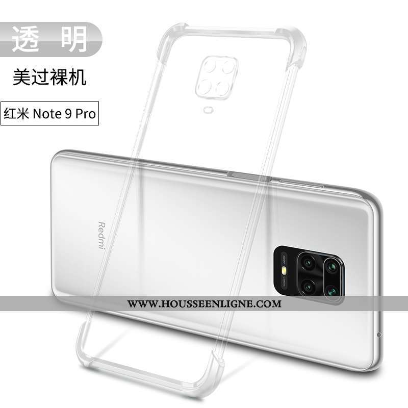 Étui Xiaomi Redmi Note 9 Pro Ballon Incassable Or Coque Tout Compris Téléphone Portable Petit Doré