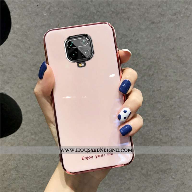 Étui Xiaomi Redmi Note 9 Pro Charmant Tendance Net Rouge Incassable Téléphone Portable Amoureux Sili