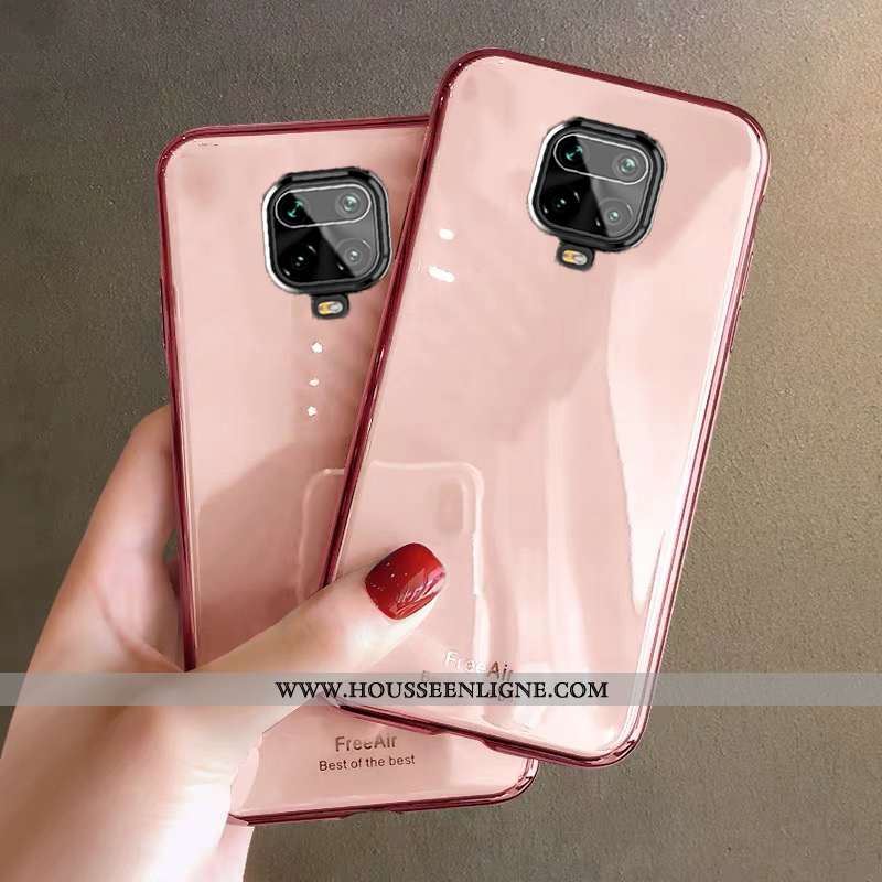 Étui Xiaomi Redmi Note 9 Pro Charmant Tendance Net Rouge Incassable Téléphone Portable Amoureux Sili