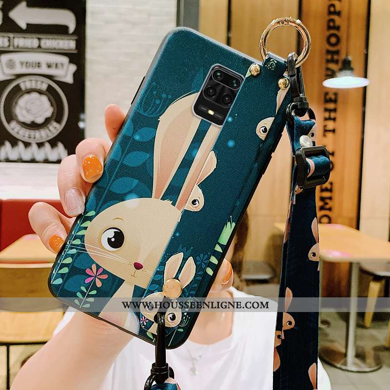 Étui Xiaomi Redmi Note 9 Pro Créatif Dessin Animé Ornements Suspendus Personnalité Téléphone Portabl
