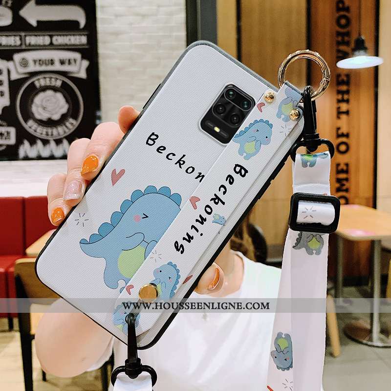 Étui Xiaomi Redmi Note 9 Pro Créatif Dessin Animé Ornements Suspendus Personnalité Téléphone Portabl