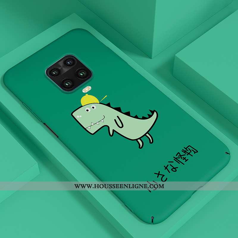 Étui Xiaomi Redmi Note 9 Pro Légère Protection Difficile Personnalité Coque Rouge Amoureux Verte