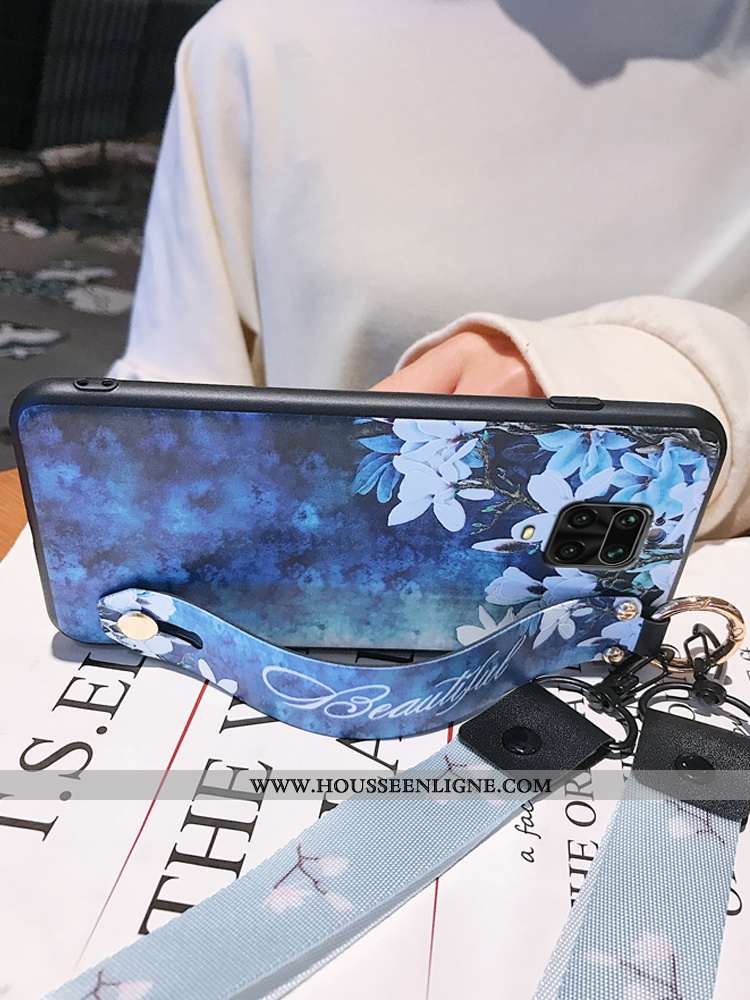 Étui Xiaomi Redmi Note 9 Pro Silicone Mode Nouveau Rose Fluide Doux Téléphone Portable