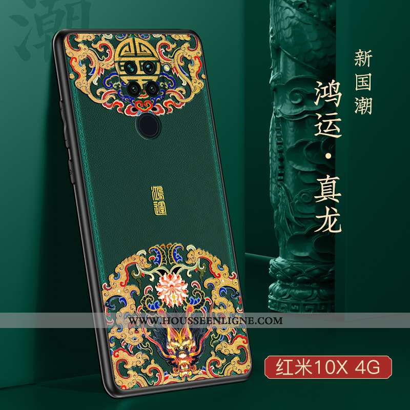 Étui Xiaomi Redmi Note 9 Protection Créatif Petit Ultra Tout Compris Net Rouge Légère