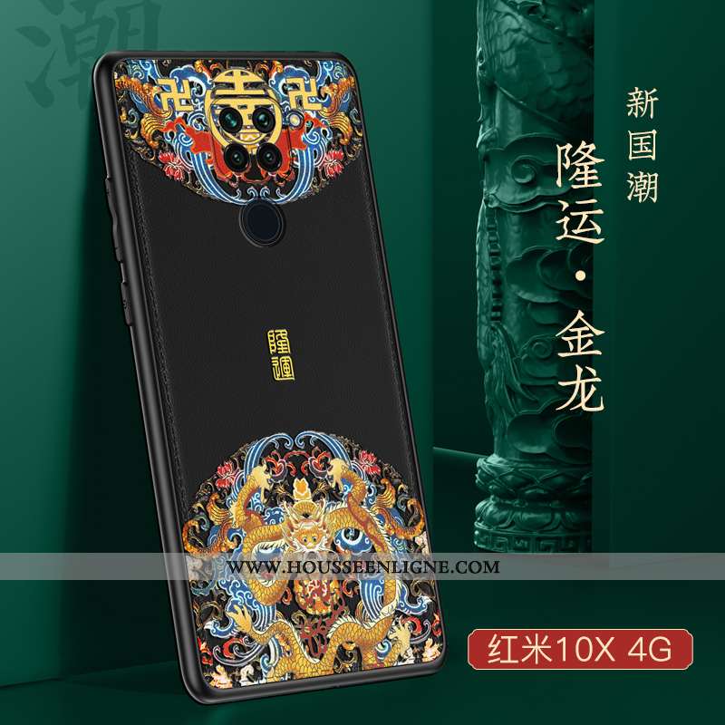 Étui Xiaomi Redmi Note 9 Protection Créatif Petit Ultra Tout Compris Net Rouge Légère