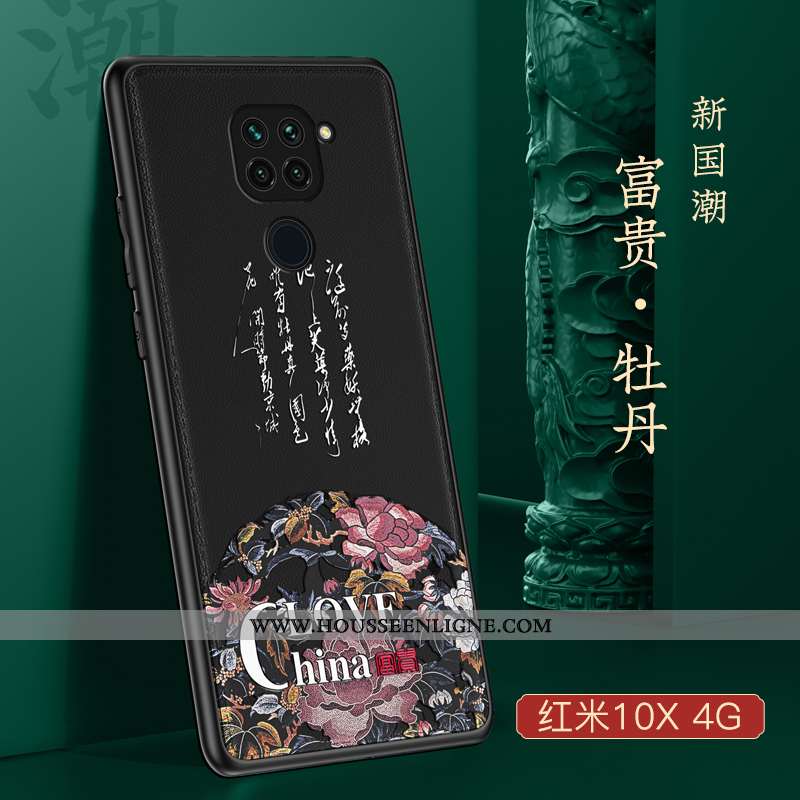 Étui Xiaomi Redmi Note 9 Protection Créatif Petit Ultra Tout Compris Net Rouge Légère