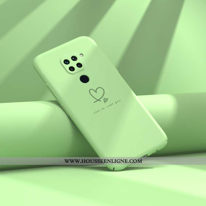 Étui Xiaomi Redmi Note 9 Tendance Légère Incassable Petit Frais Créatif Verte