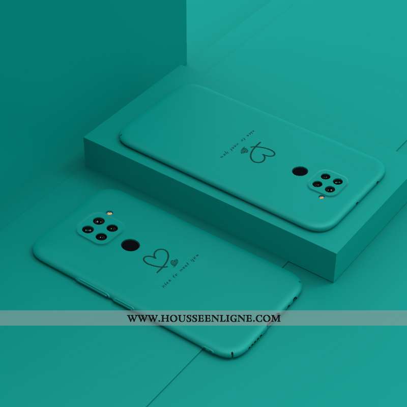 Étui Xiaomi Redmi Note 9 Tendance Légère Incassable Petit Frais Créatif Verte