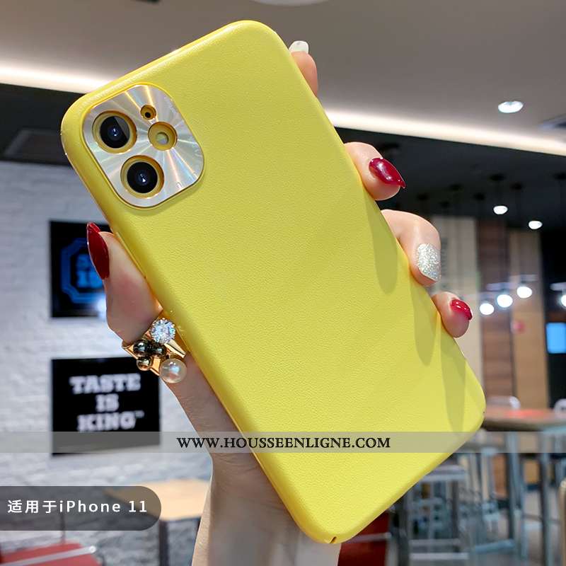 Étui iPhone 11 Personnalité Créatif Vent Coque Tout Compris Violet