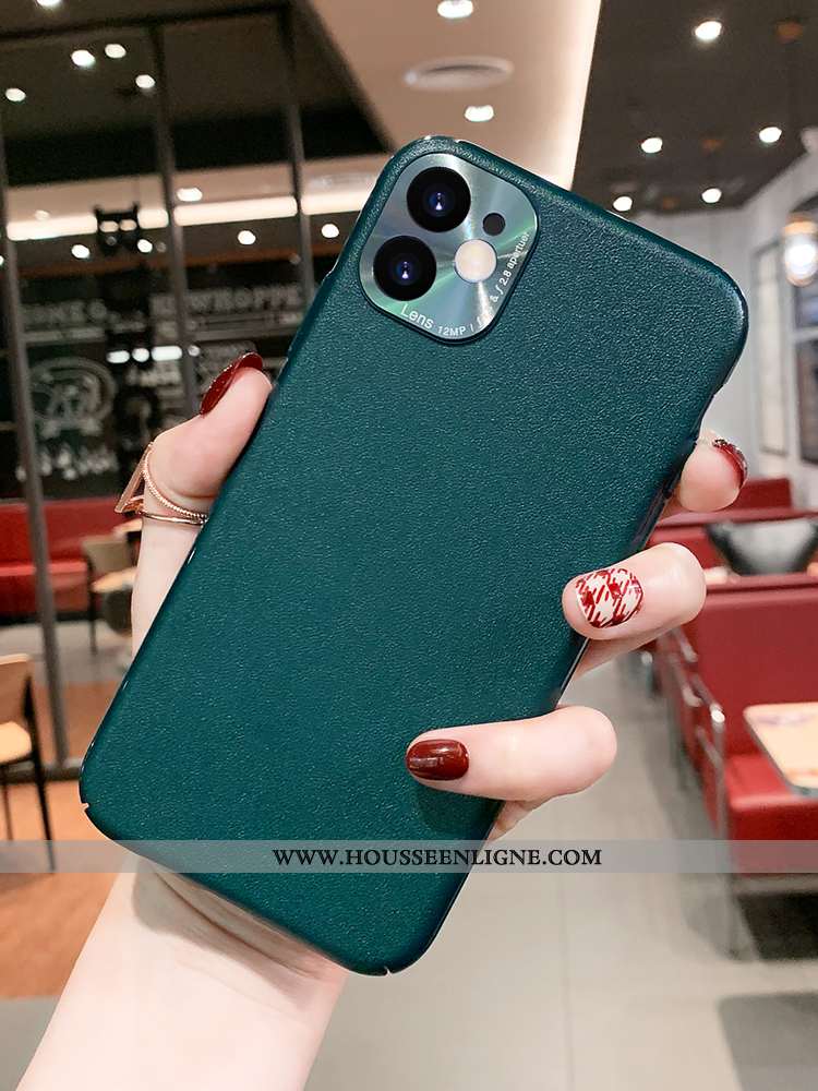 Étui iPhone 11 Personnalité Créatif Vent Coque Tout Compris Violet