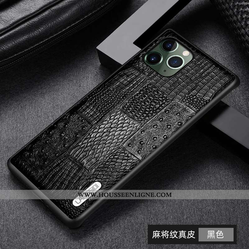 Étui iPhone 11 Pro Cuir Véritable Ultra Légère Tout Compris Luxe Créatif Marron