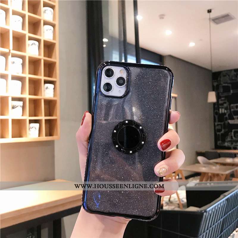 Étui iPhone 11 Pro Fluide Doux Mode Vert Incassable Téléphone Portable Rose Verte