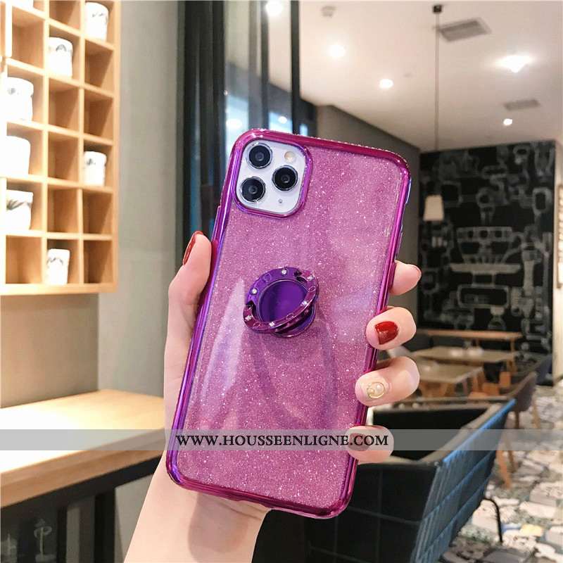 Étui iPhone 11 Pro Fluide Doux Mode Vert Incassable Téléphone Portable Rose Verte