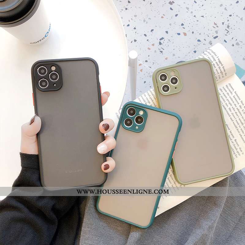 Étui iPhone 11 Pro Max Créatif Ultra Silicone Nouveau Légère Personnalité Bleu