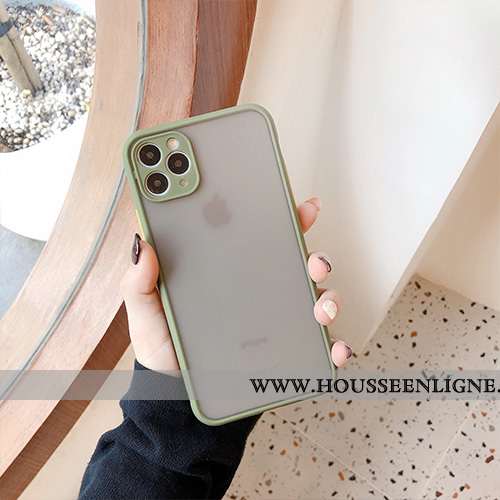 Étui iPhone 11 Pro Max Créatif Ultra Silicone Nouveau Légère Personnalité Bleu