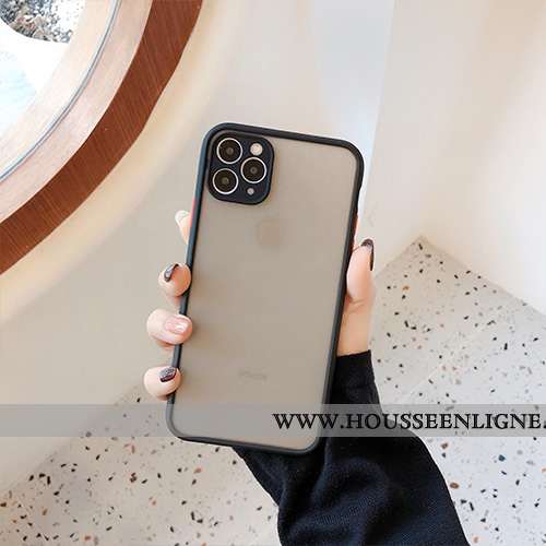 Étui iPhone 11 Pro Max Créatif Ultra Silicone Nouveau Légère Personnalité Bleu