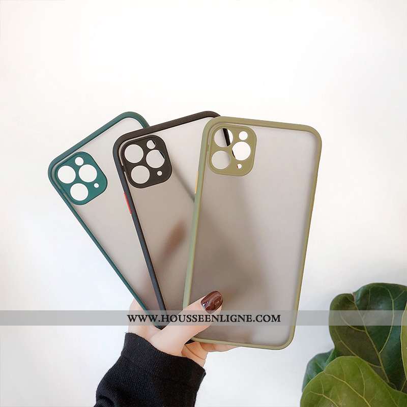 Étui iPhone 11 Pro Max Créatif Ultra Silicone Nouveau Légère Personnalité Bleu