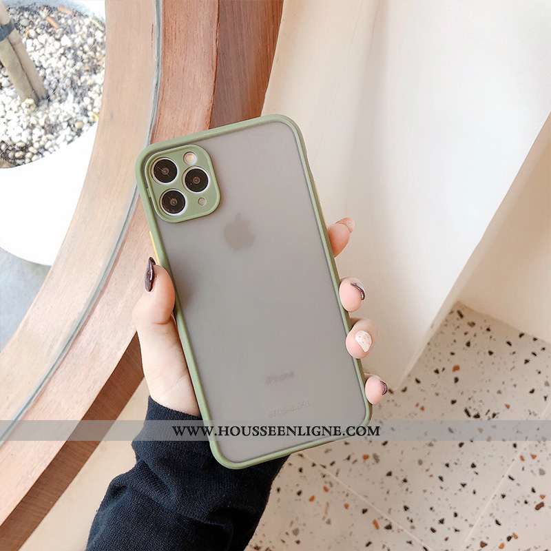 Étui iPhone 11 Pro Max Créatif Ultra Silicone Nouveau Légère Personnalité Bleu