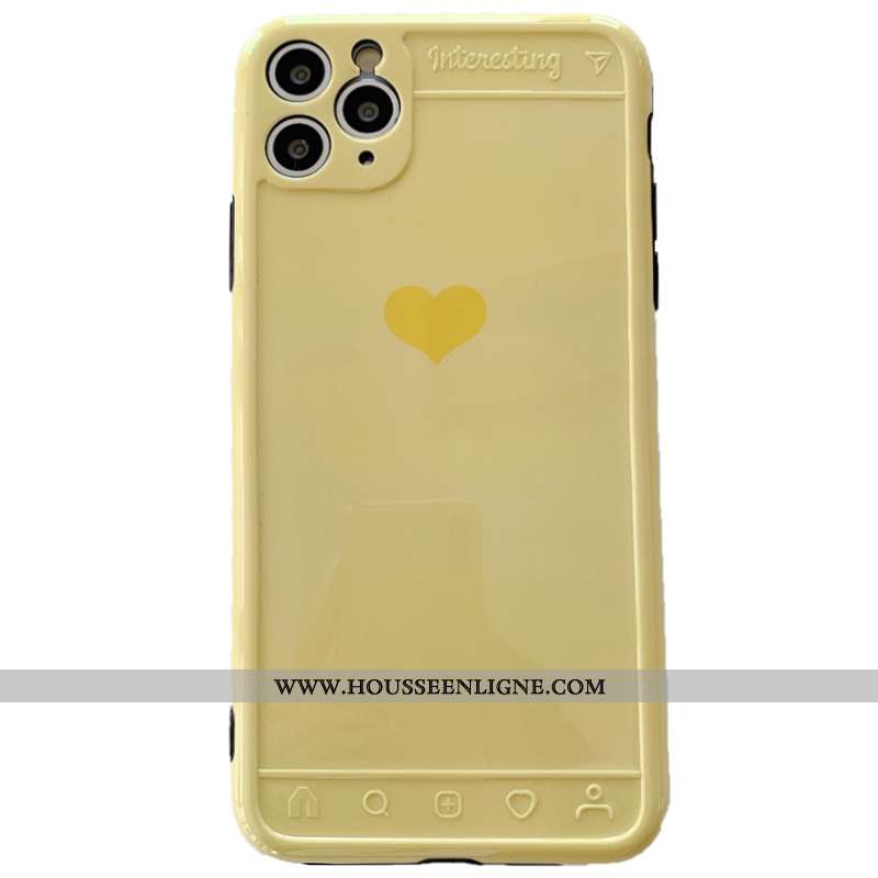Étui iPhone 11 Pro Max Silicone Protection Téléphone Portable Tout Compris Amoureux Incassable Tenda