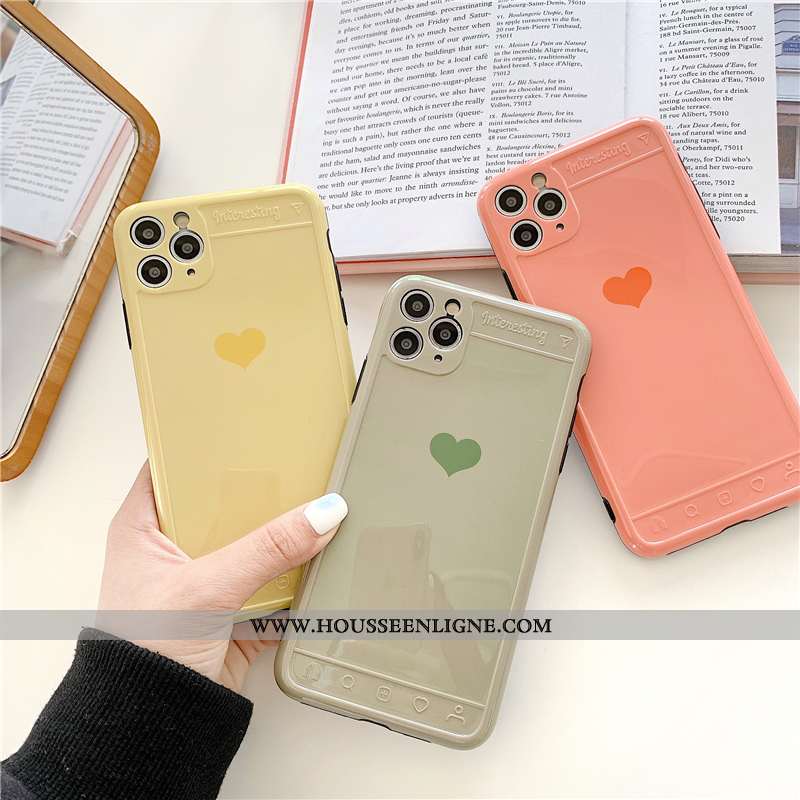 Étui iPhone 11 Pro Max Silicone Protection Téléphone Portable Tout Compris Amoureux Incassable Tenda