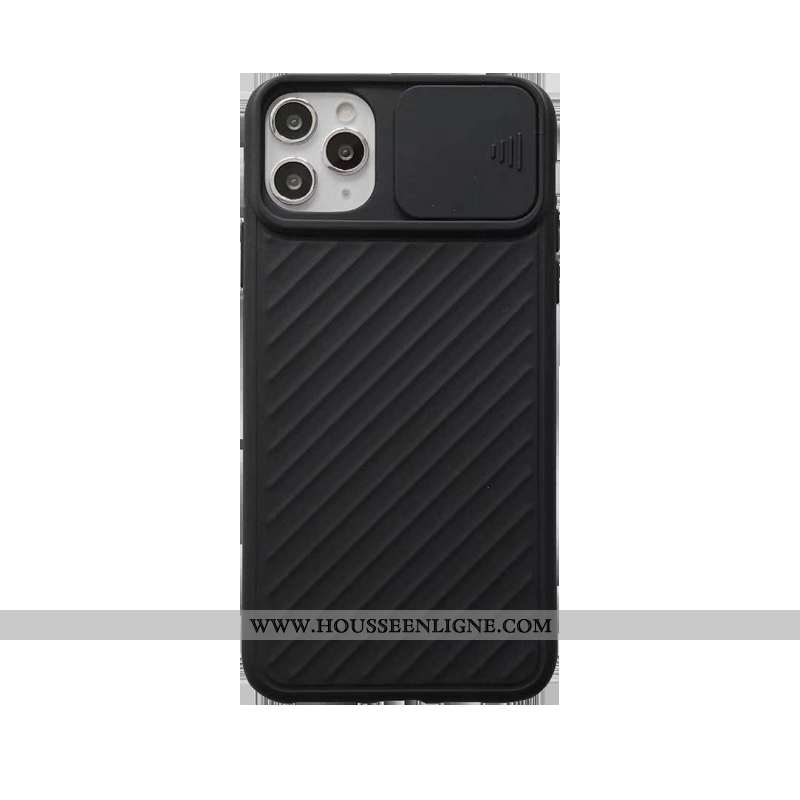 Étui iPhone 11 Pro Tendance Fluide Doux Petit Tout Compris Nouveau Protection Noir